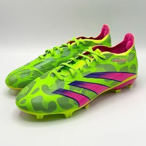 Adidas Predator League FG 'Player Pack Solar Green' Soccer Cleats - Men’s US 8.5